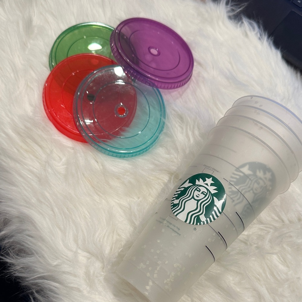 Starbucks Cold Cups color changing no straw